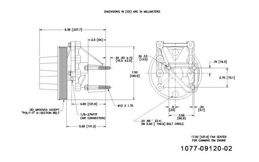 Kit Masters - KMR1077-09120-02 - 1077-09120-02