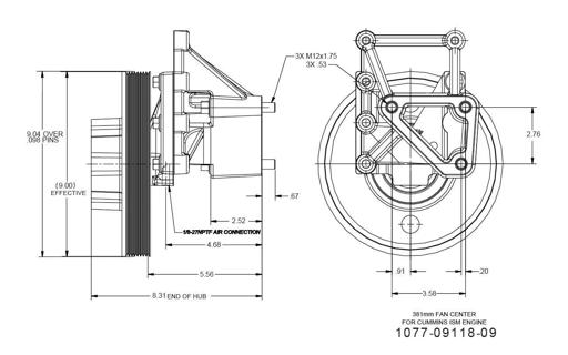Kit Masters - KMR1077-09118-09 - 1077-09118-09