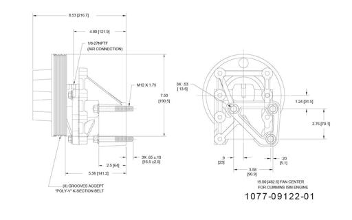 Kit Masters - KMR1077-09122-01 - 1077-09122-01