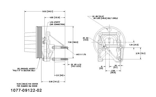 Kit Masters - KMR1077-09122-02 - 1077-09122-02