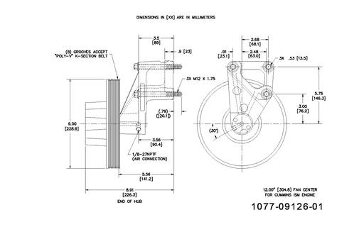 Kit Masters - KMR1077-09126-01 - 1077-09126-01
