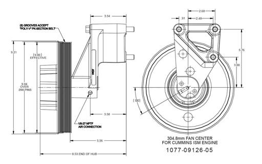 Kit Masters - KMR1077-09126-05 - 1077-09126-05