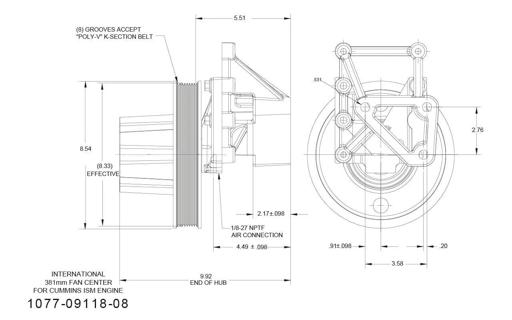 Kit Masters - KMR1077-09118-08 - 1077-09118-08