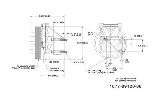Kit Masters - KMR1077-09120-06 - 1077-09120-06