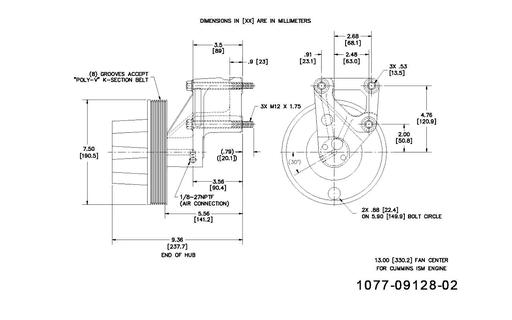 Kit Masters - KMR1077-09128-02 - 1077-09128-02