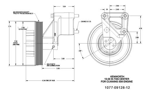 Kit Masters - KMR1077-09128-12 - 1077-09128-12