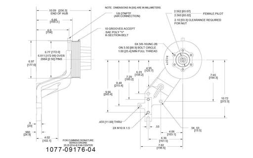 Kit Masters - KMR1077-09176-04 - 1077-09176-04