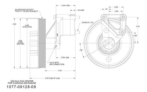 Kit Masters - KMR1077-09128-09 - 1077-09128-09