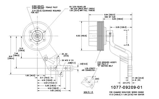 Kit Masters - KMR1077-09209-01 - 1077-09209-01