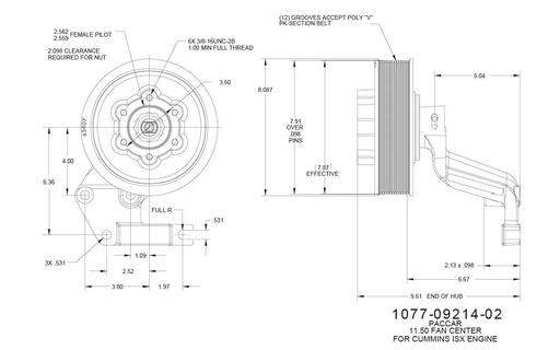 Kit Masters - KMR1077-09214-02 - 1077-09214-02