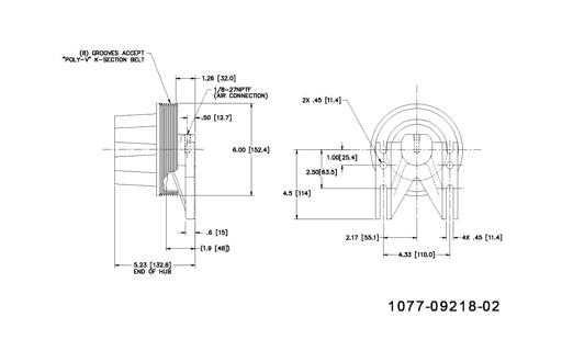 Kit Masters - KMR1077-09218-02 - 1077-09218-02