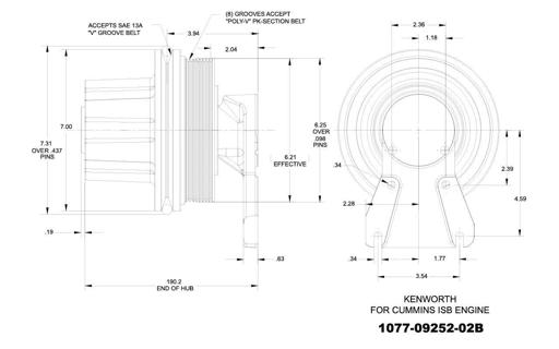 Kit Masters - KMR1077-09252-02B - 1077-09252-02B