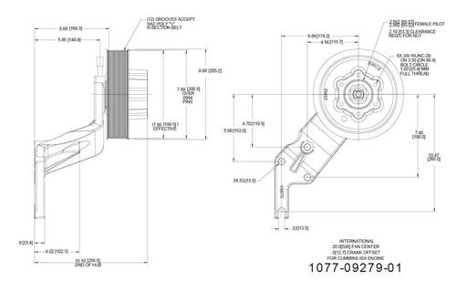 Kit Masters - KMR1077-09279-01 - 1077-09279-01