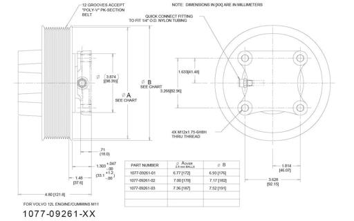 Kit Masters - KMR1077-09261-02 - 1077-09261-02