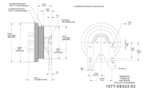 Kit Masters - KMR1077-09303-03 - 1077-09303-03