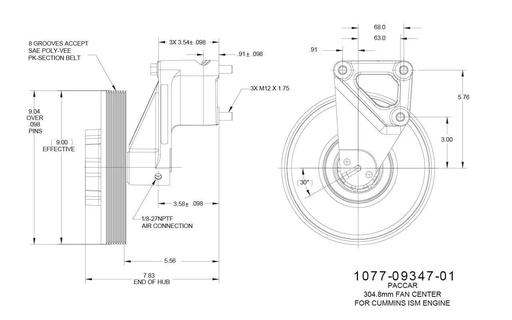 Kit Masters - KMR1077-09347-01 - 1077-09347-01