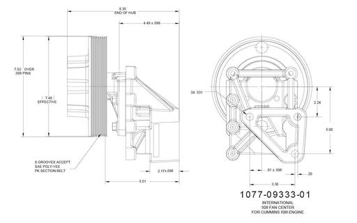 Kit Masters - KMR1077-09333-01 - 1077-09333-01