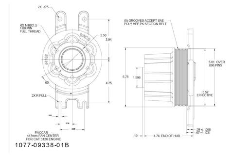 Kit Masters - KMR1077-09338-01B - 1077-09338-01B
