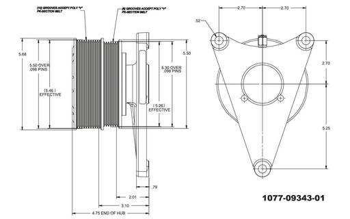 Kit Masters - KMR1077-09343-01 - 1077-09343-01