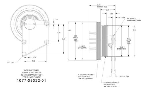 Kit Masters - KMR1077-09322-01 - 1077-09322-01