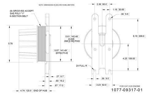 Kit Masters - KMR1077-09317-01 - 1077-09317-01
