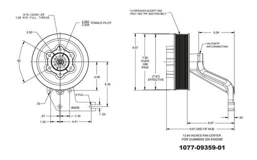 Kit Masters - KMR1077-09359-01 - 1077-09359-01