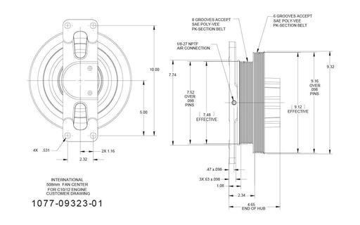 Kit Masters - KMR1077-09323-01 - 1077-09323-01