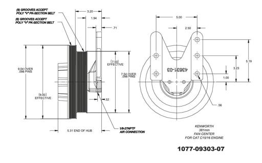 Kit Masters - KMR1077-09303-07 - 1077-09303-07