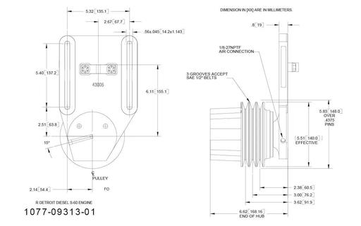 Kit Masters - KMR1077-09313-01 - 1077-09313-01