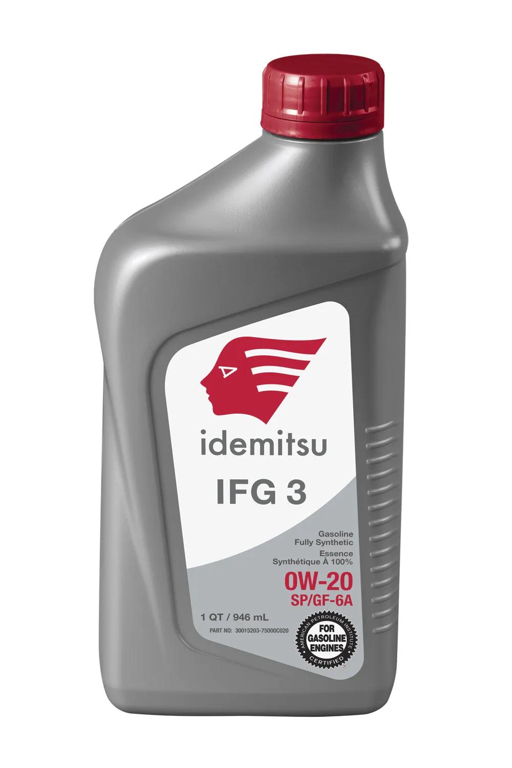 Idemitsu Ifg 3 Synthetic Oil 0W20, 947Ml (1 Qrt) | 30015203750