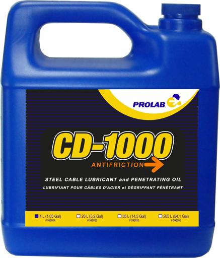 PRO 596004 | CD-1000 Cable Lubricant - 4 L | Traction.com