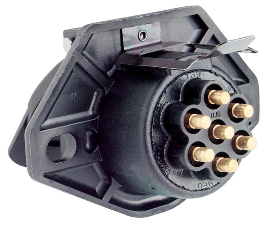 M♥️ PHI 16726 | Socket - 7 Pin - Bullet Terminal - Split Pin - QCS