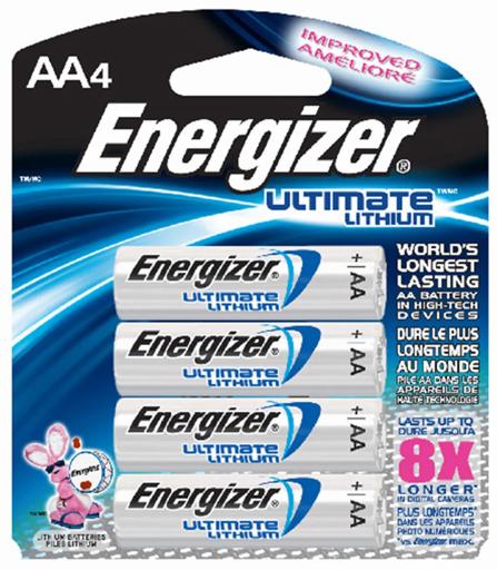 Energizer - ENRL91SBP-4 - L91SBP-4