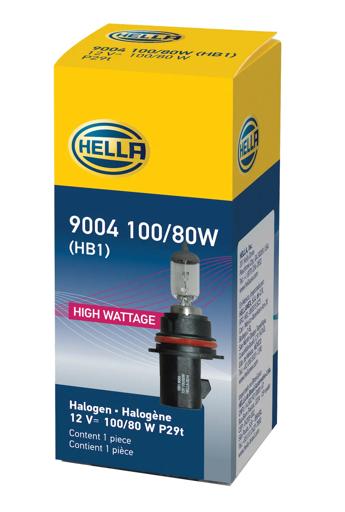 Hella - HLA9004-100/80W - 9004-100/80W
