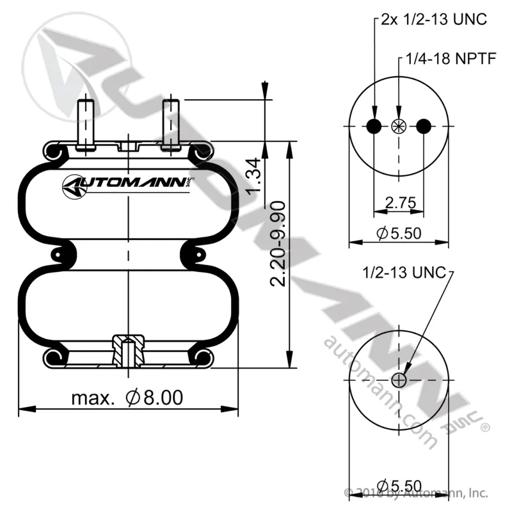 Automann - MZHABSP2B07RA-7505 - ABSP2B07RA-7505