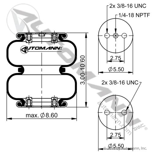Automann - MZHABSP2B08RA-7325 - ABSP2B08RA-7325
