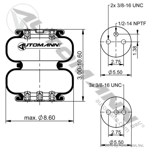 Automann - MZHABSP2B08RA-C736 - ABSP2B08RA-C736