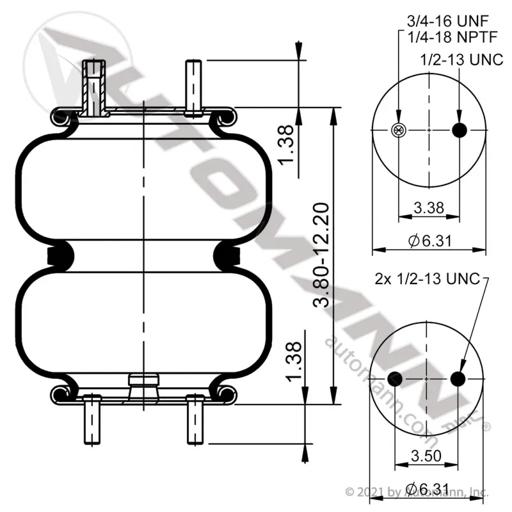 Automann - MZHABSP2B12R-6707 - ABSP2B12R-6707