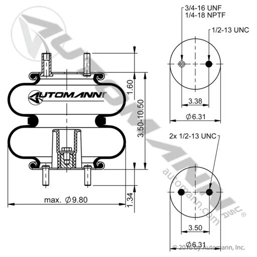 Automann - MZHABSP2B12R-6884 - ABSP2B12R-6884