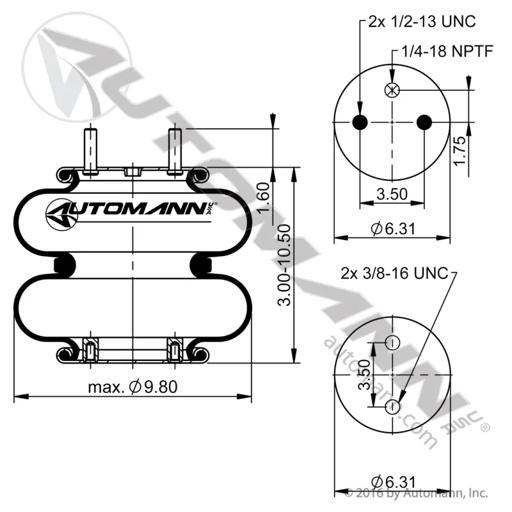 Automann - MZHABSP2B12R-6890 - ABSP2B12R-6890