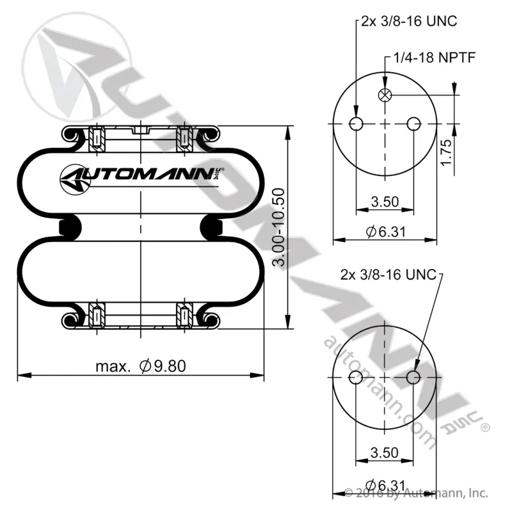 Automann - MZHABSP2B12R-6910 - ABSP2B12R-6910
