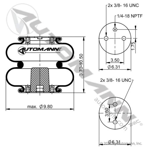 Automann - MZHABSP2B12R-6926 - ABSP2B12R-6926