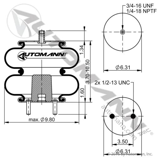 Automann - MZHABSP2B12R-6940 - ABSP2B12R-6940