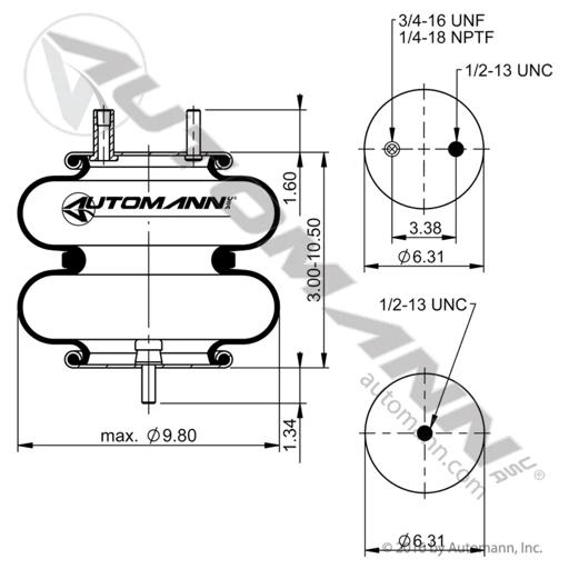 Automann - MZHABSP2B12R-6949 - ABSP2B12R-6949