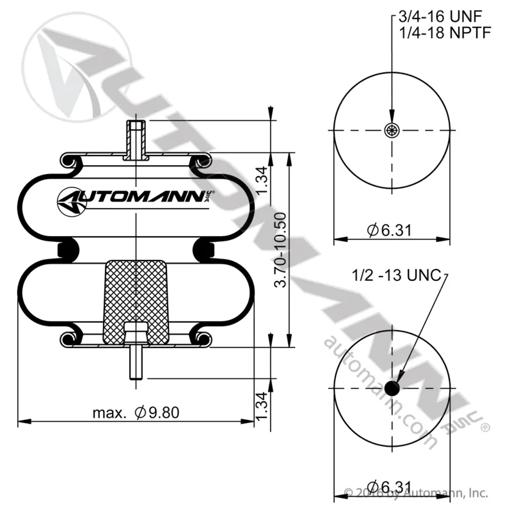 Automann - MZHABSP2B12R-7788 - ABSP2B12R-7788