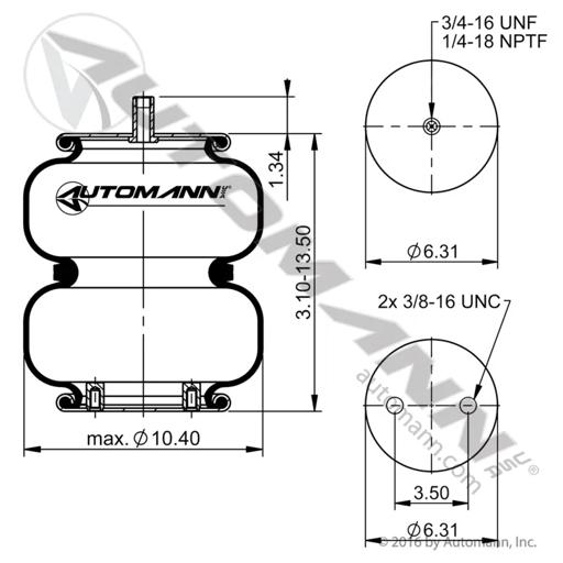 Automann - MZHABSP2B12RA-6927 - ABSP2B12RA-6927