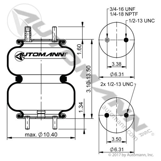 Automann - MZHABSP2B12RA-6392 - ABSP2B12RA-6392