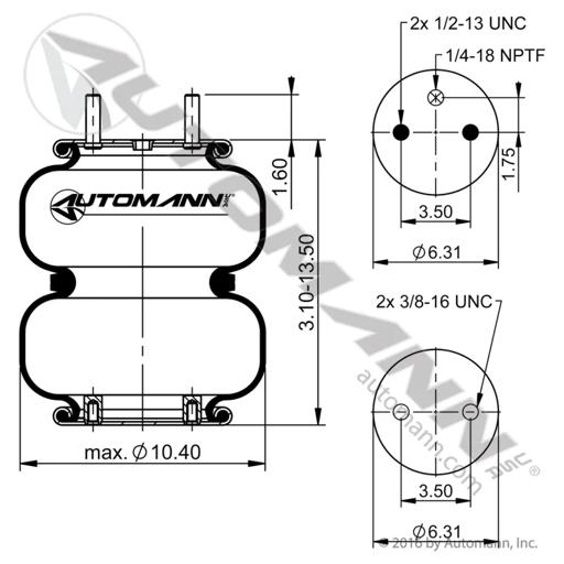 Automann - MZHABSP2B12RA-6943 - ABSP2B12RA-6943