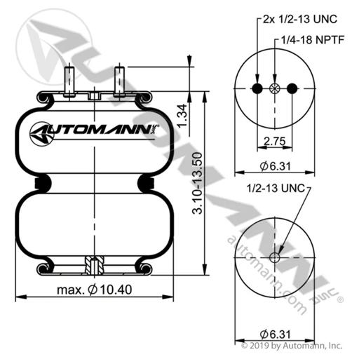 Automann - MZHABSP2B12RA-C797 - ABSP2B12RA-C797