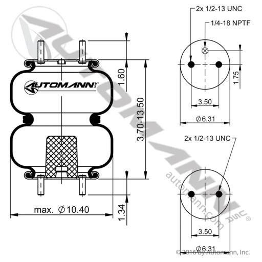 Automann - MZHABSP2B12RA-6960 - ABSP2B12RA-6960